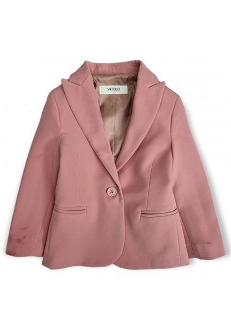 Blazer monopetto rosa VICOLO GIRL | J090607